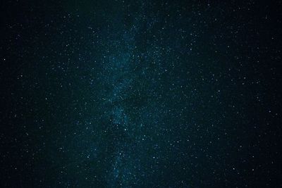 Low angle view of starry sky