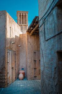 Exterior of old building