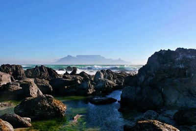 Panoramic view on cape town