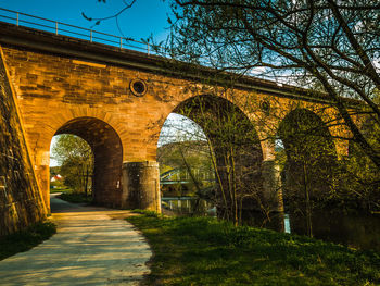 Railway bridge near kreiensen lower saxony