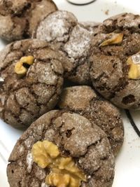 Close-up of cookies