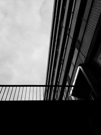 Low angle view of building against sky