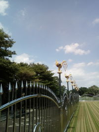 Bridge against sky