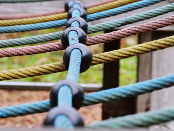 Detail shot of ropes