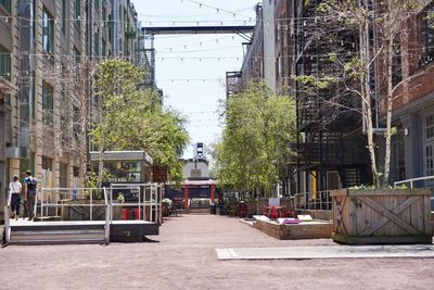 Street amidst buildings in city