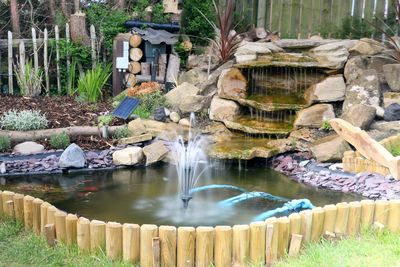 Fountain in park