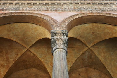 Low angle view of ceiling