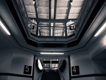 Interior of modern building