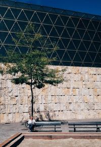 View of chainlink fence