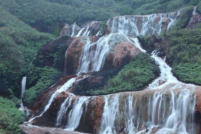 View of waterfall