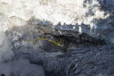 Close-up of rock formation