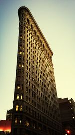 Low angle view of modern building