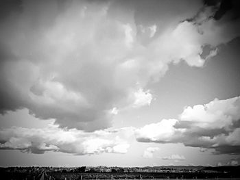 Low angle view of clouds in sky