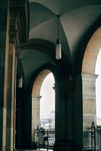 Low angle view of historical building