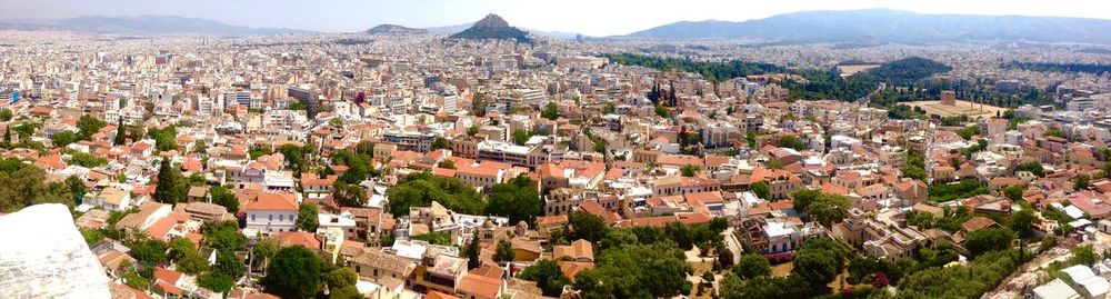 Aerial view of cityscape