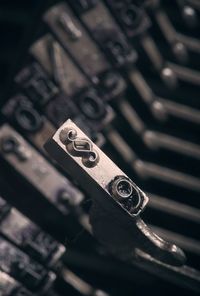 Full frame shot of computer keyboard