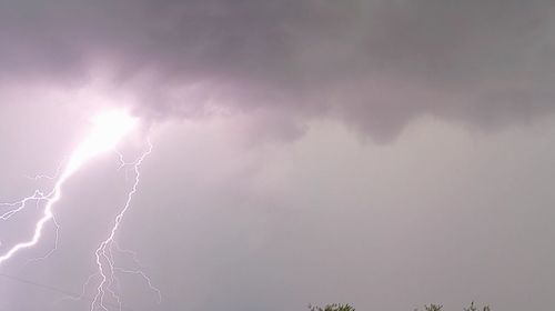 Low angle view of cloudy sky