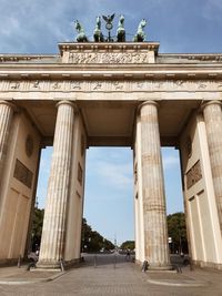 Brandenburg gate in berlin germany