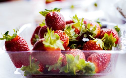 Close-up of fruits in bowl