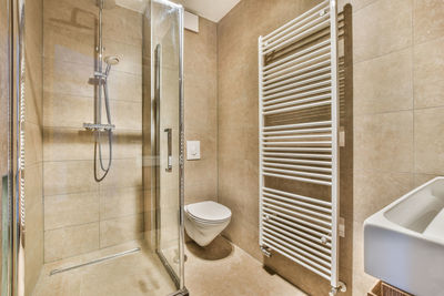 Interior of bathroom