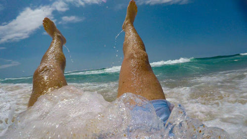 Beach day at zimbali private beach durban 