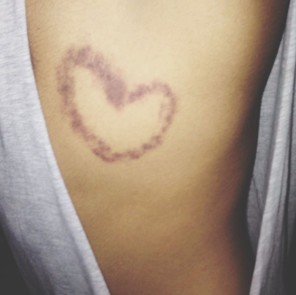 Tattoed heart