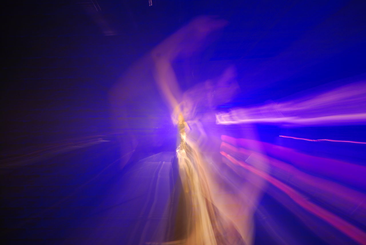 long exposure, speed, light trail, motion, night, abstract, illuminated, no people, outdoors, wire wool