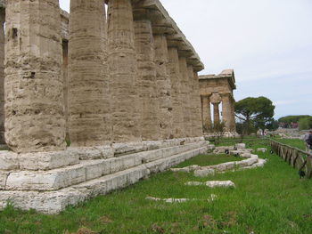 Ruins of historical building