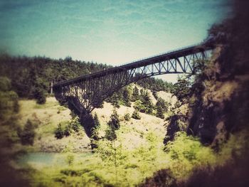 Bridge over river