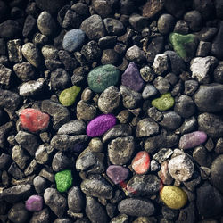 Full frame shot of stones