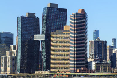 Manhattan skyline, the copper, the corinthian, 630 first ave, horizon condominium buildings ny city