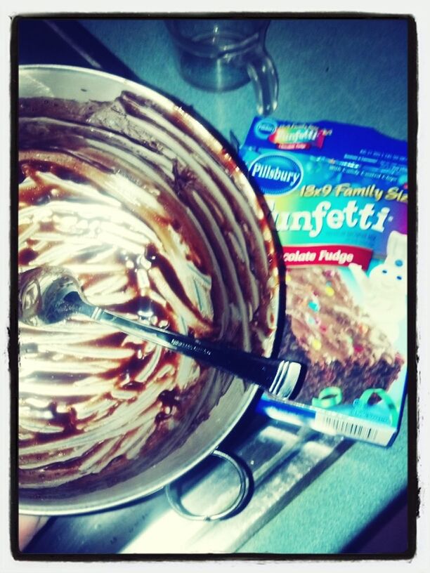 Making brownies:)