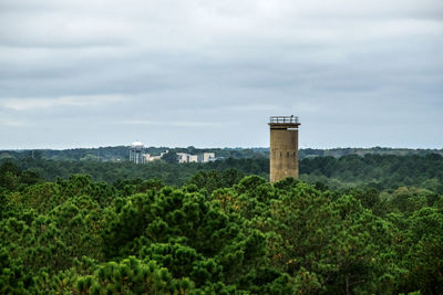 Observation tower in state park