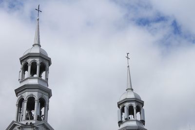 Low angle view of building against sky