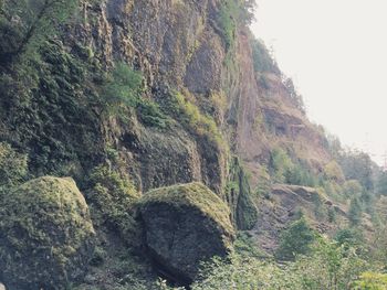 Scenic view of rock formation