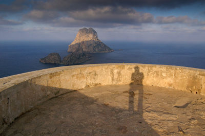 View of es vedra from a tower