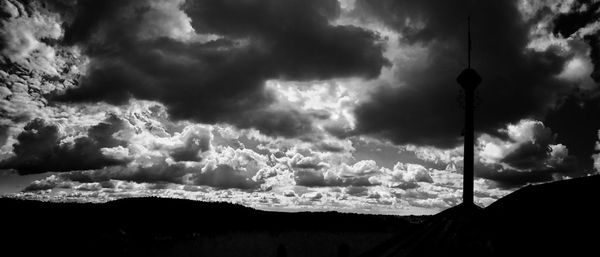 Scenic view of cloudy sky