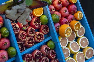 Istanbul turkey september 05 2021 traditional commerce of fruits