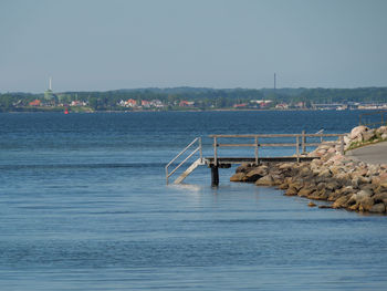 Hiking at the baltic sea in germany