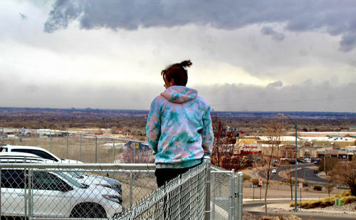 City skyline portrait 