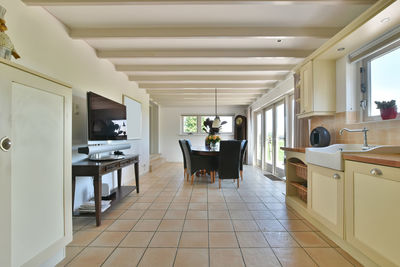 Interior of living room in apartment