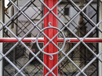 Full frame shot of chainlink fence