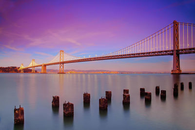 Bay bridge, san francisco, california