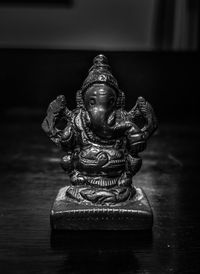 Close-up of buddha statue