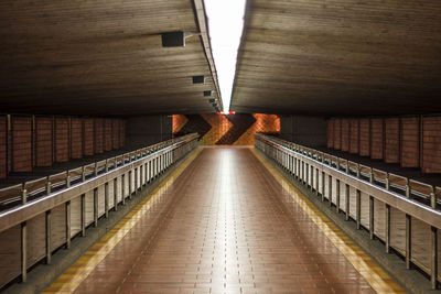 Empty walkway