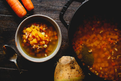 Close-up of food