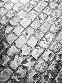 Full frame shot of stone wall