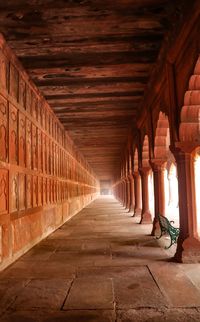 Corridor of building