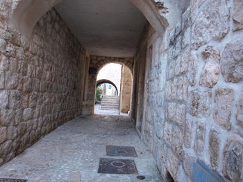 Corridor of fort