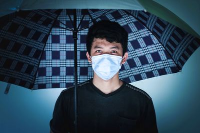 Portrait of young man